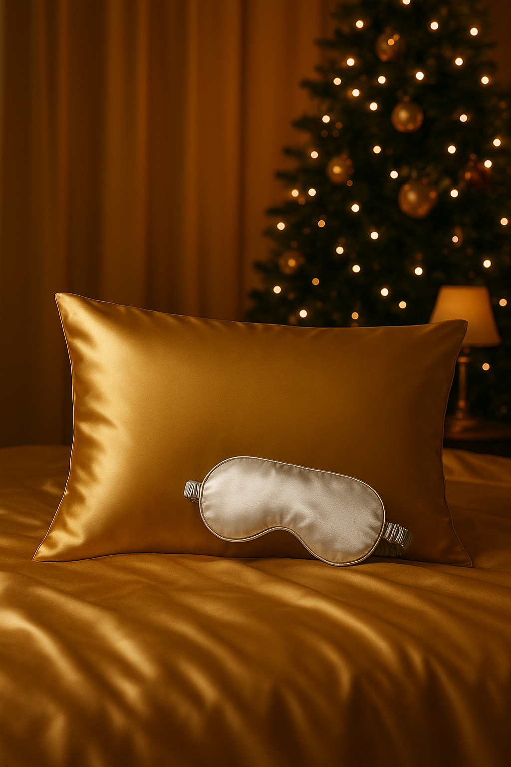 🎄 SOLO Christmas Edition – Луксозна копринена калъфка