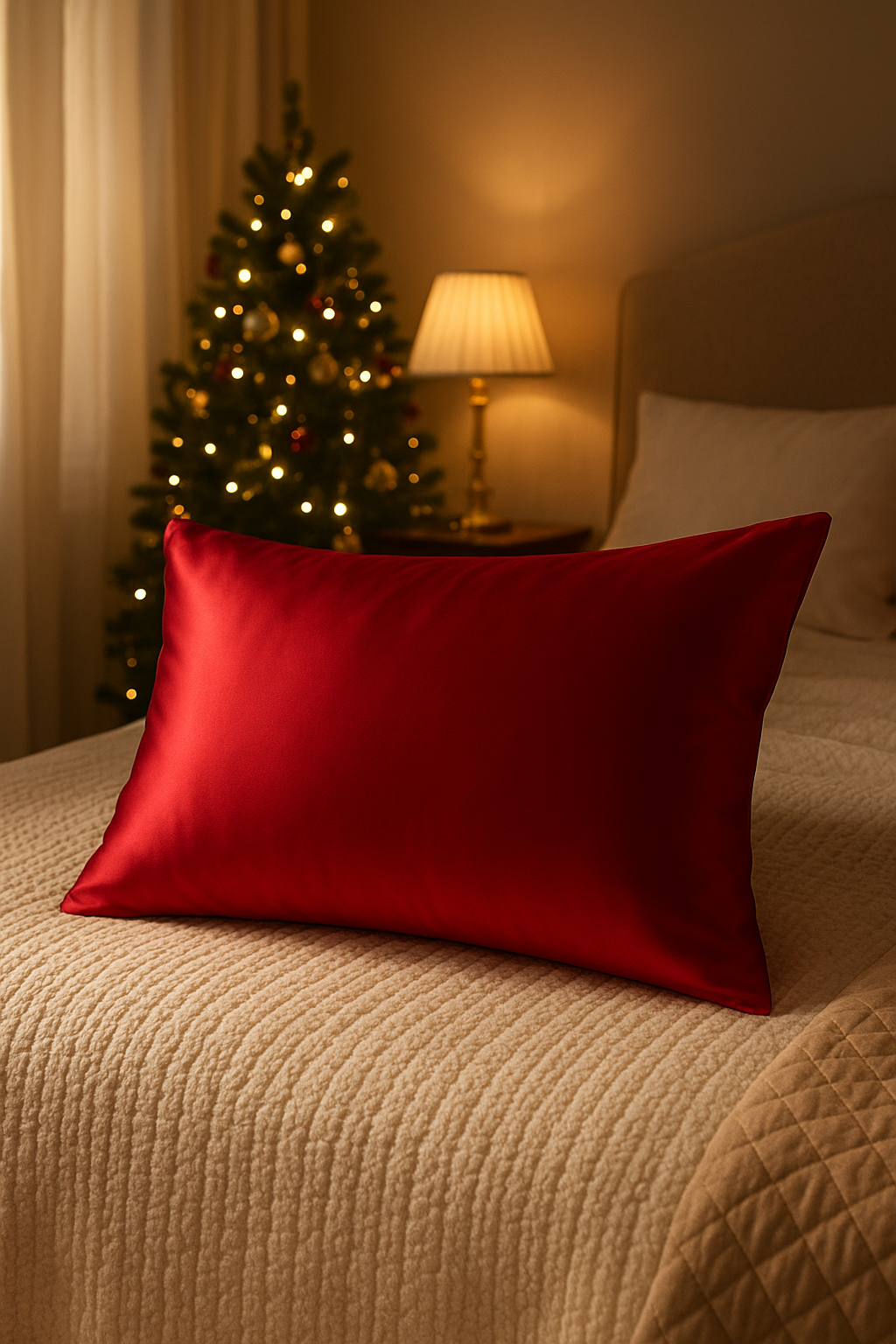 🎀 Festive Duo Set Калъфка + Scrunchie в размер M