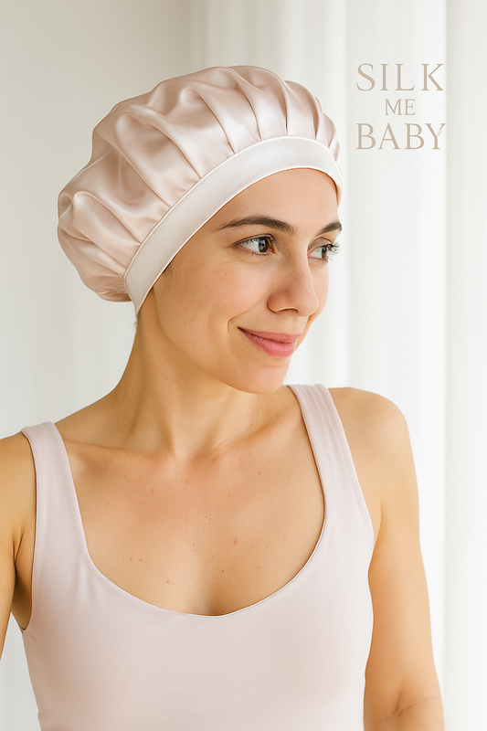 Копринено боне – 100% коприна от две страни