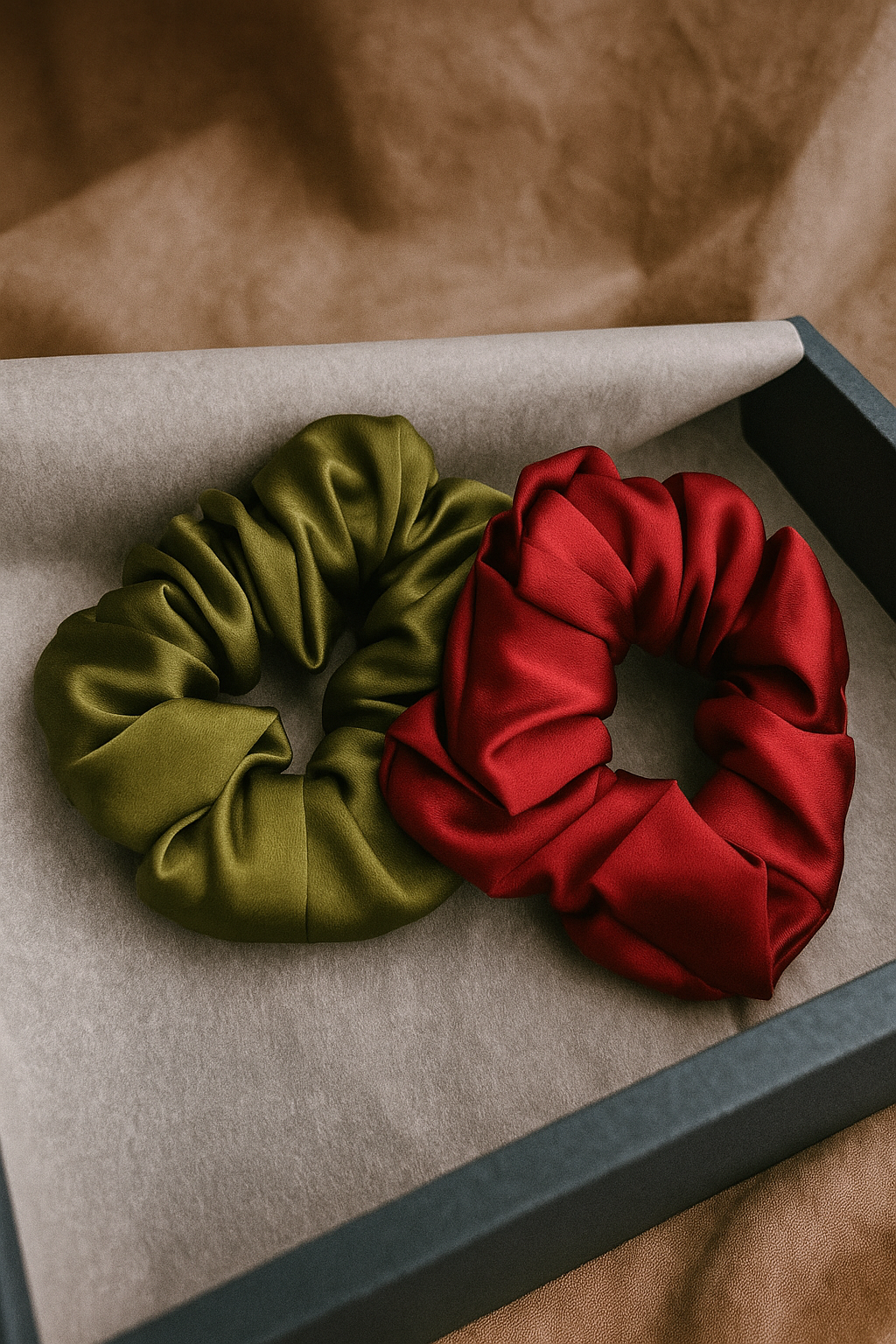 🎀 Festive Duo Set Калъфка + Scrunchie в размер M